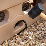 Step2 Naturally Playful Playhouse Climber, Swing Extension, Playhouse + Slide + Swings, Outdoor Playset for Kids 3+