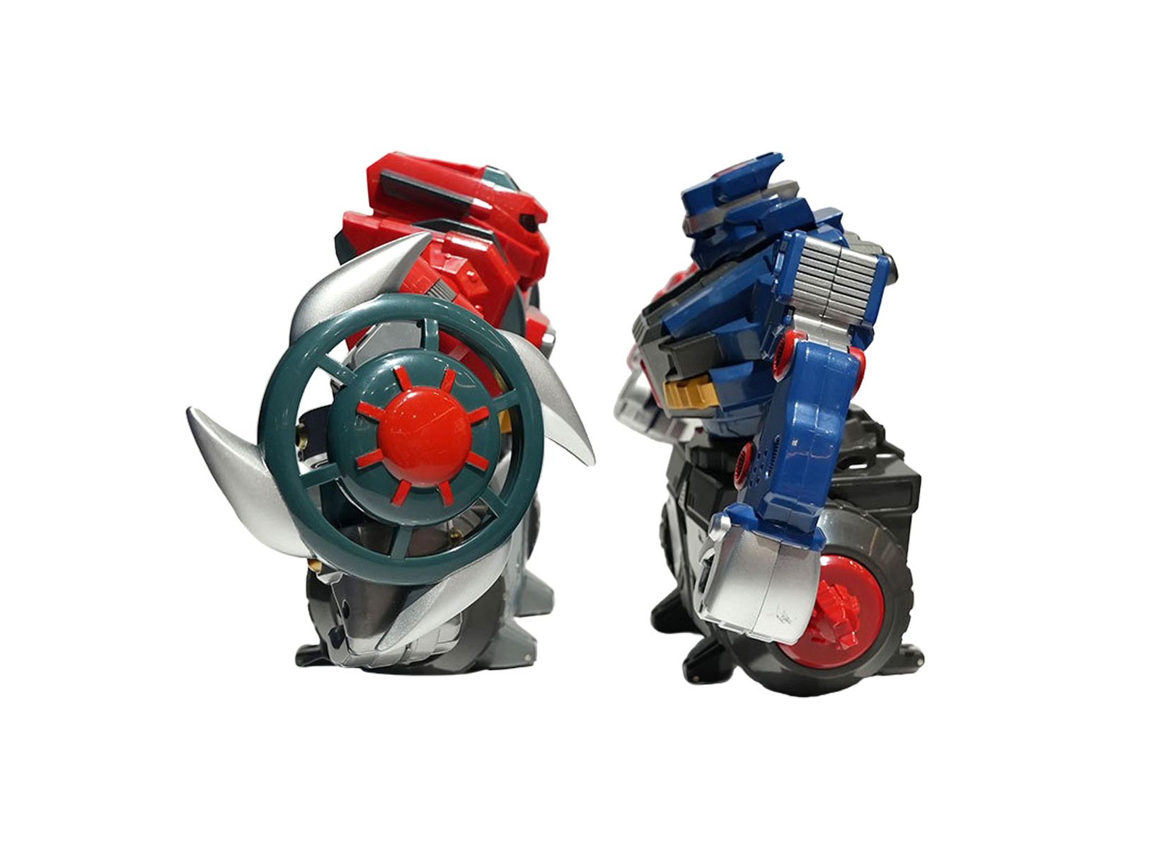 Crazon 2-Pack Battle Robots with Remote Control, Red & Blue, 3+