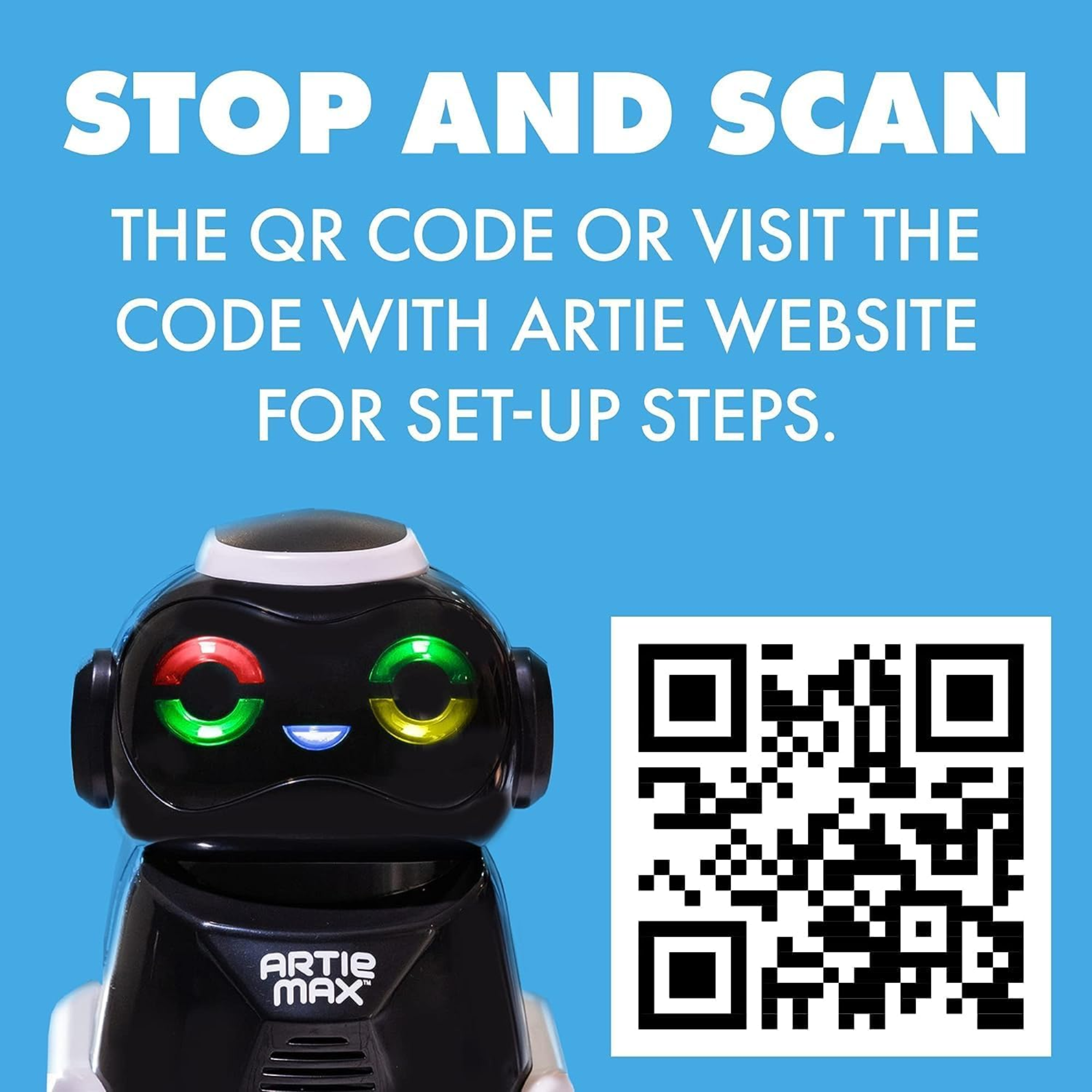 Learning Resources Artie Max The Coding Robot, Teaches 5 Coding Languages Through Drawing, STEM Educational Toy for Ages 8 and Up