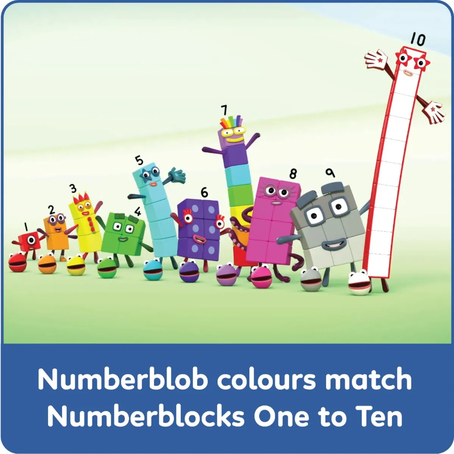 Learning Resources Numberblocks Numberblob Counters, 120 Counters in Unique Colours for Early Maths Learning, Ideal for Counting, Sorting, Addition, Subtraction, and More