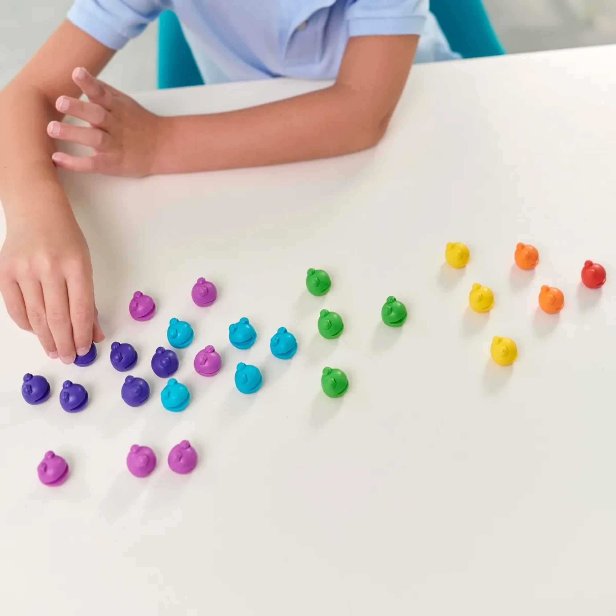Learning Resources Numberblocks Numberblob Counters, 120 Counters in Unique Colours for Early Maths Learning, Ideal for Counting, Sorting, Addition, Subtraction, and More