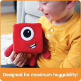 Learning Resources Numberblock One Plush Toy, Soft & Cuddly Learning Companion, Officially Licensed Learning Resources Product