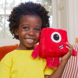 Learning Resources Numberblock One Plush Toy, Soft & Cuddly Learning Companion, Officially Licensed Learning Resources Product