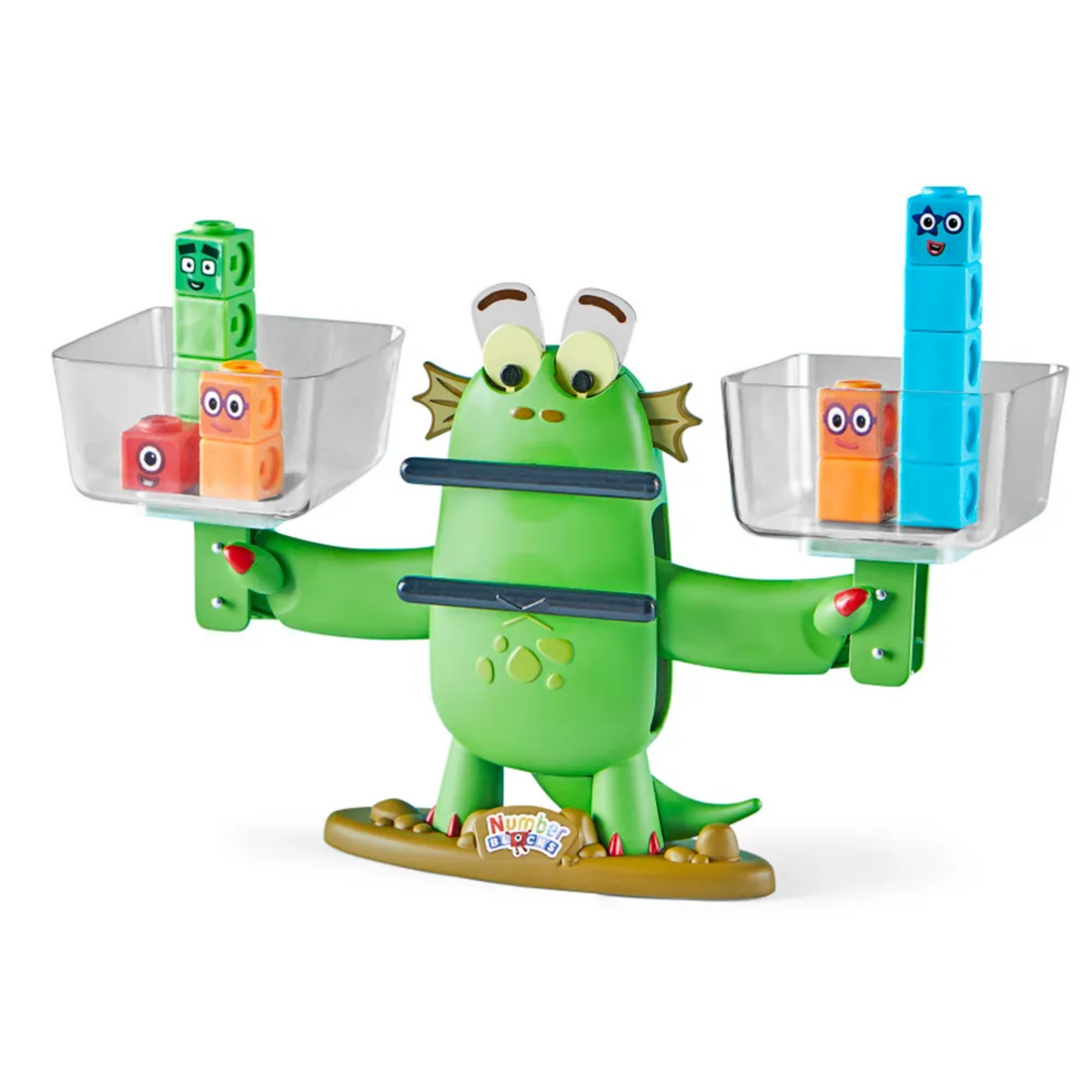 Learning Resources Numberblocks Blockzee Balance Activity Set, Interactive Math Toy with Balance Scale and Cubes, Learn Greater Than, Less Than, and Equal To, Ages 3+