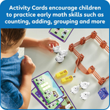 Learning Resources MathLink Cubes Numberblocks Counting Sheep Farm Activity Set, Buildable Characters, Early Math Learning Toys, and Farmyard Play, 89 Piece Set for Ages 3 and Up
