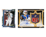 2025 Topps Chrome NFL Football Value Box Trading Cards, 7 Packs Per Box, Official NFL Collectible Card Set with Rookie Cards, Refractors, Inserts & Chase Hits