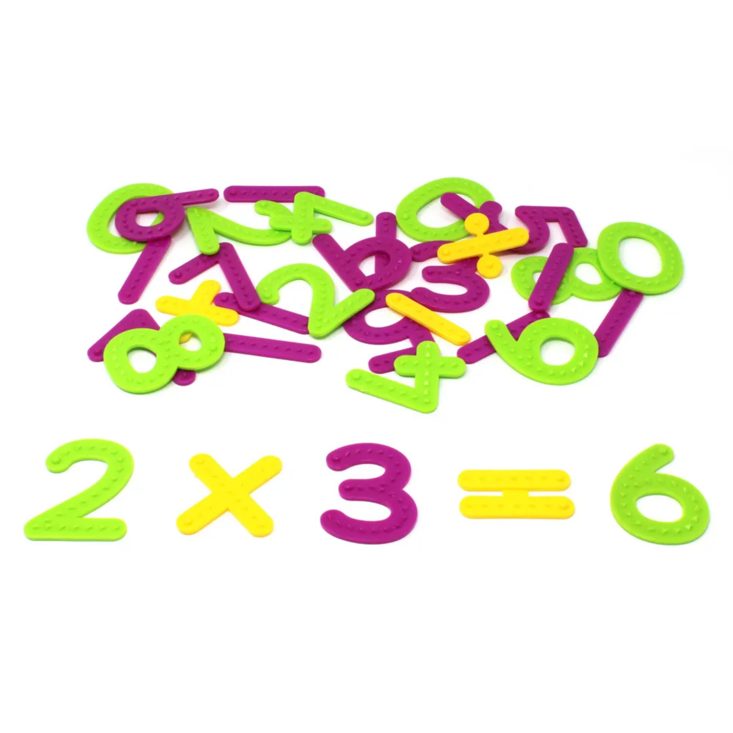 Learning Resources Tactile Numbers & Operations Set, Durable Sensory Learning Tool for Number Recognition and Formation