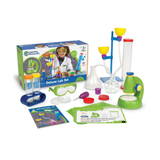 Learning Resources Primary Science Deluxe Lab Set, STEM Learning Kit for Preschool Kids with Realistic Laboratory Tools