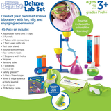 Learning Resources Primary Science Deluxe Lab Set, STEM Learning Kit for Preschool Kids with Realistic Laboratory Tools