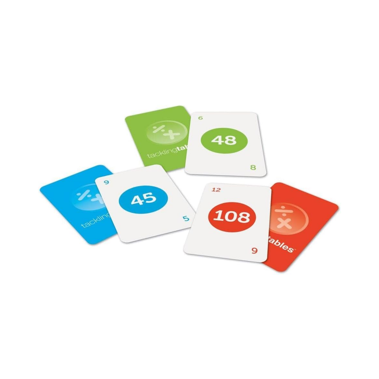 Learning Resources TacklingTables Student Set, Fun Times Tables Card Game for Kids, Teacher-Developed Maths Resource, Includes 78 Cards & Times Tables Chart, Ideal for Home & Classroom Learning, Ages 6+