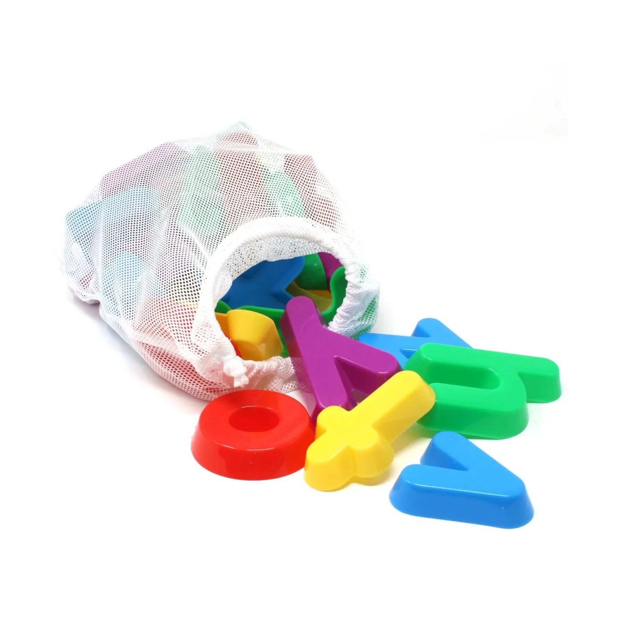 Learning Resources Sand Moulds, Lowercase Alphabet, Set of 26, Early Literacy & Fine Motor Skills Toy, Tactile Learning, Includes Mesh Storage Bag, Ages 3+