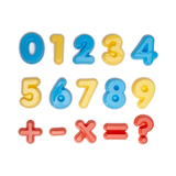 Learning Resources Numbers & Operations Sand Moulds, Set of 26, Early Maths Learning, Fine Motor Skills Toy, Includes Mesh Storage Bag, Ages 3+