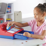 Learning Resources Pretend & Play Calculator Cash Register, UK Currency Toy Till with Play Money & Credit Card, Solar-Powered Calculator for Early Maths & Money Skills, Ages 3+