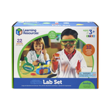 Learning Resources Primary Science® Lab Set, Real Science Tools for Kids, Hands-On Experiments, Includes 10 Activity Cards, Ages 3+