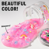 Crazy Aaron’s Slime Charmers - Unicorn Dream, Floral Scented Slime with Charms, Non-Toxic, Super Stretchy & Squishy Fidget Toy Suitable for Boys and Girls Aged 3Y+