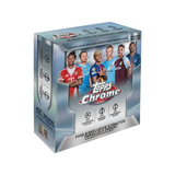 Topps Chrome UEFA Club Competitions 2025/26 Mega Box Football Trading Cards, Official UEFA Soccer Card Collection with Exclusive Mega Box Parallels, Refractors, Inserts & Autograph Chase Cards