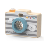 Polarb Pretend Play Wooden Camera Toy For Toddlers Ages 18+ Months
