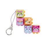 Clickeez Series 2, 5 Pack Clickable Keyboard Collectibles with Keychain and Collector Guide, Fidget Sensory Toy for Kids Ages 6+