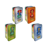 Panini FIFA World Cup 2026 Adrenalyn XL Classic Tin Trading Cards, 8 Packs with Limited Edition Cards and Golden Baller, Official Football Collectible Card Game Set for Kids and Collectors Age 6+