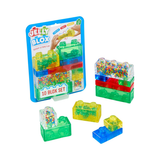 Goliath Jelly Blox 10-Piece Sensory Building Blocks, Soft Squishy Toddler Toys, Fine Motor Skills Development, Creative Hands-On Play for Ages 2+, Colorful Textured Blocks, Safe Non-Toxic Plastic, Educational Construction Set