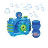 Fubbles No Spill Bubble Camera Toy, 118ml Bubble Solution Included, Automatic Bubble Camera for Kids, Non Spill Bubble Maker with Lights and Sound, Pretend Play Bubble Toy, Battery Operated, Outdoor Bubble Fun, Ages 3 Plus