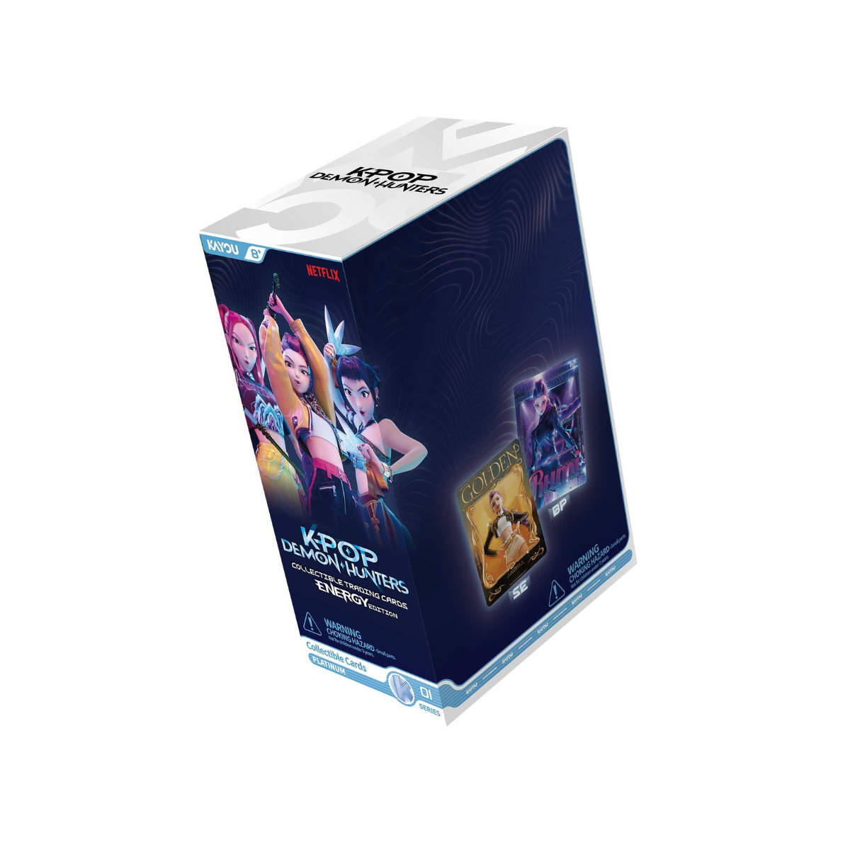 K-Pop Demon Hunters Collectible Trading Cards Energy Edition Foil 001 EMEA Series 1-B, Official Foil Trading Card Pack for Collectors, Ages 8+