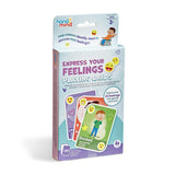 Learning Resources Express Your Feelings Playing Cards, 100-Card SEL Flash Card Set for Kids, Social Emotional Learning Activities for Home, Classrooms & Counsellors, Ages 3+