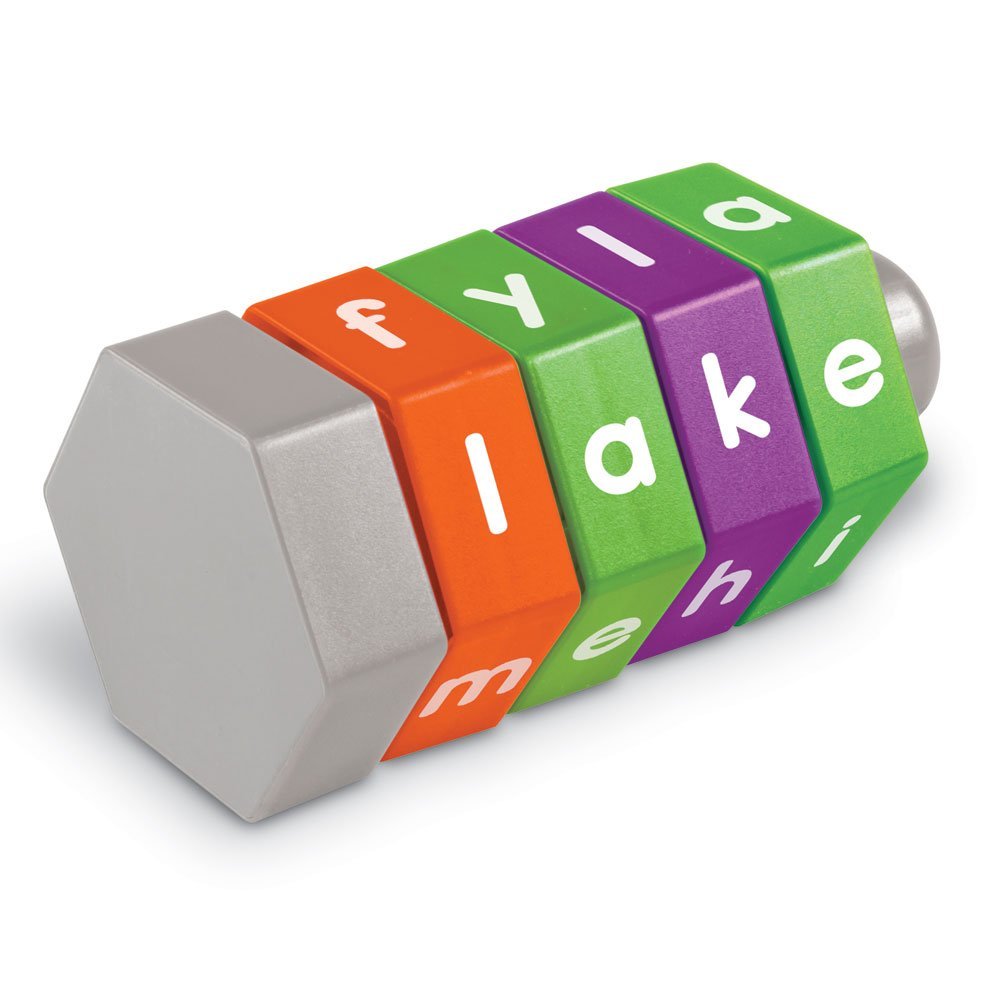 Learning Resources Word Construction, Hands-On Literacy Tool, Encourages Early Word Building & Spelling, Includes Activity Guide, Learning Resources