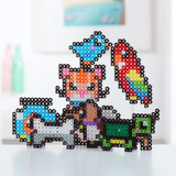 Character Options Simbrix Connect & Wow Playful Pets Starter Pack with 1000+ brix, 2D & 3D Pixel Arts and Crafts Construction Toy, Creative & Imaginative STEAM Building Toy for Boys & Girls Ages 5+