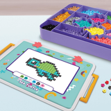 Character Options Simbrix Connect & Wow Maker Studio Purple with 4000+ brix, 2D & 3D Pixel Arts and Crafts Construction Toy, Creative & Imaginative STEAM Building Toy for Boys & Girls Ages 5+