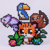 Character Options Simbrix Connect & Wow Jungle Party Pack with 1500+ brix, 2D & 3D Pixel Arts and Crafts Construction Toy, Creative & Imaginative STEAM Building Toy for Boys & Girls Ages 5+