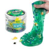 Crazy Aaron’s Slime Charmers - Swamp Water, Raspberry Scented Slime with Charms, Non-Toxic, Super Stretchy & Squishy Fidget Toy Suitable for Boys and Girls Aged 3Y+
