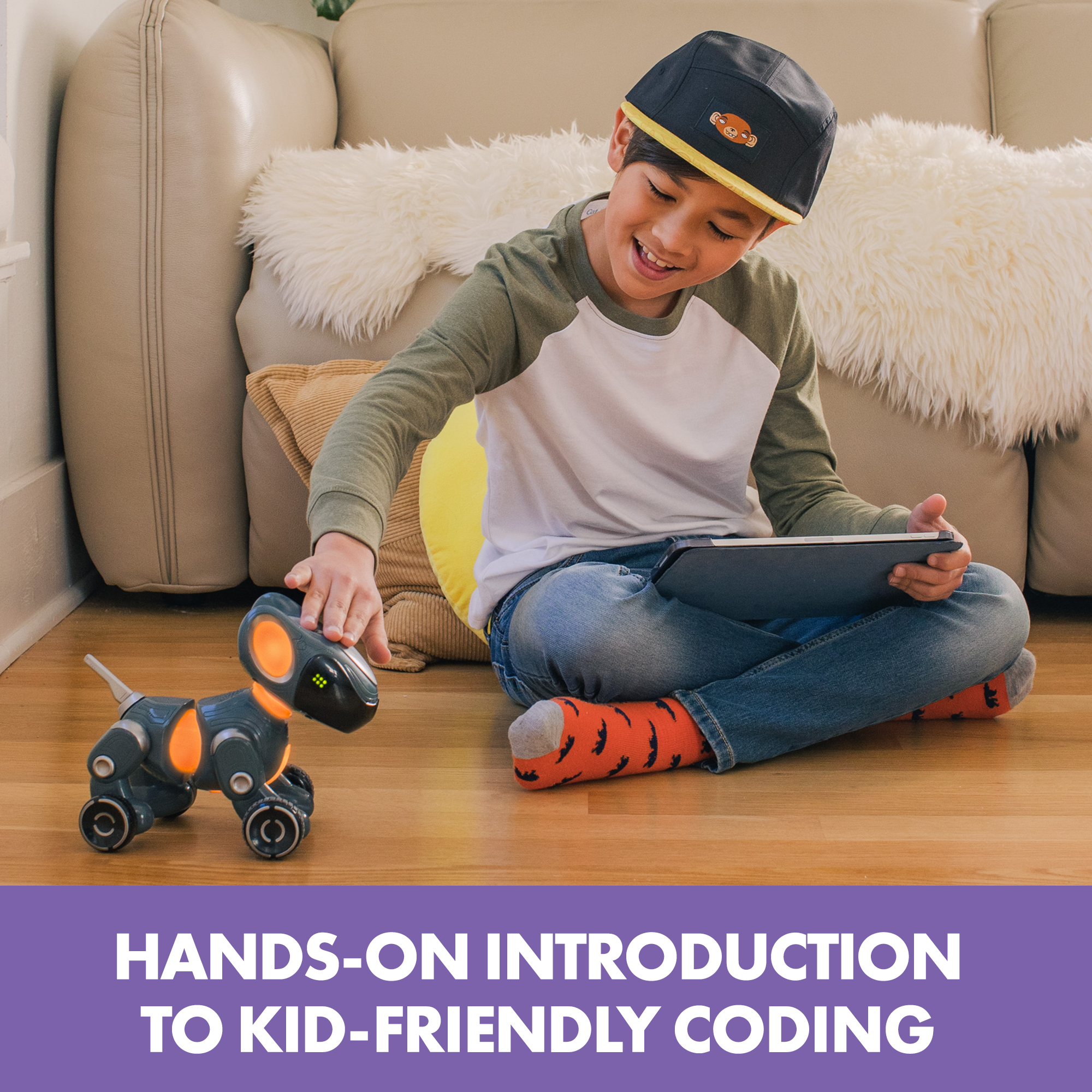 Learning Resources PYXEL: A Coder’s Best Friend, Interactive Coding Pet Robot with Blockly & Python, Ages 8+