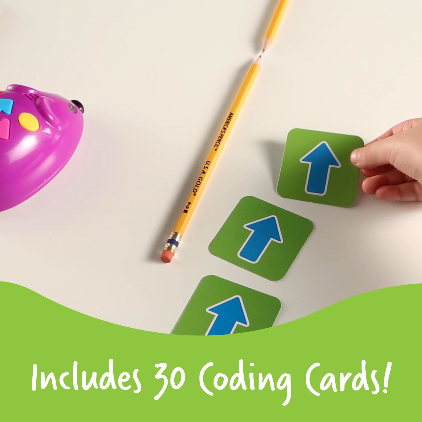 Learning Resources Code & Go Robot Mouse, Early STEM Coding Set for Kids Ages 4+, Hands-On Learning with Jack the Robot Mouse