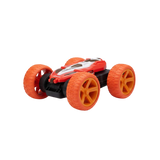 Craze Wheels RC 360 Roll Stunt Remote Control Car with LED Lights – Double-Sided 4WD Torsion RC Stunt Car for Kids – Orange