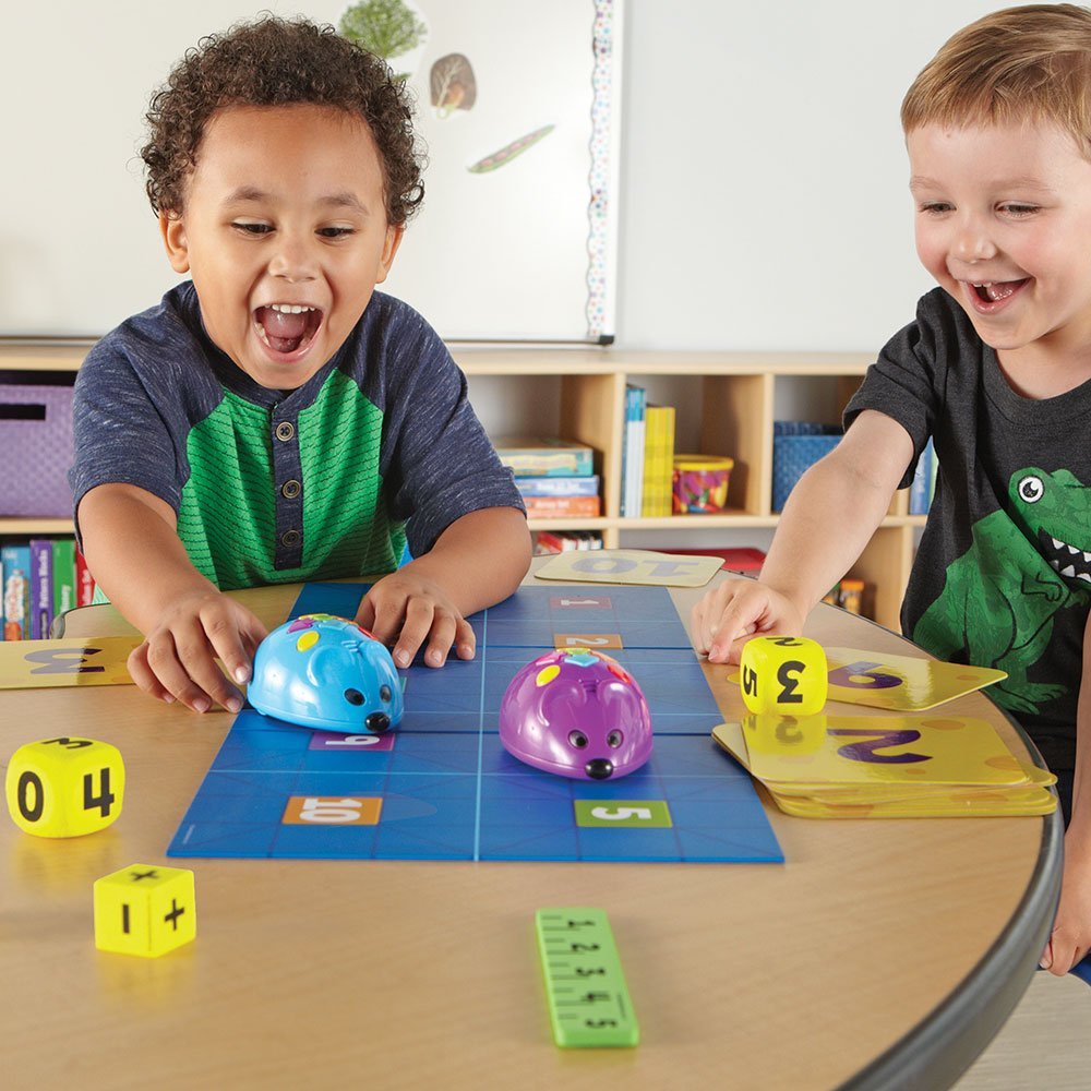 Learning Resources Code & Go Robot Mouse Math Pack, Early Coding and Math Skills for Kids Aged 5+ (Robot Mouse Not Included)