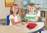 Learning Resources Teaching Tac-Tiles LER 9075, Tactile Learning Set for Early Development, Includes 20 Pieces, 10 Activity Cards, and Feely Bag for Sensory Play