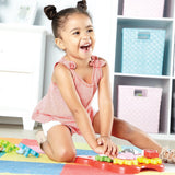 Learning Resources Barnyard Friends Build and Spin, Toddler Gear Toy with Farm Animal Pieces, Cause and Effect STEM Toy for Ages 2+