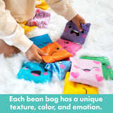Learning Resources My Feelings Bean Bags, Set of 10 Tactile Emotion Bean Bags, Social Emotional Learning for Kids, Develops Vocabulary, Motor Skills & Sensory Awareness, Includes Activity Guide & Storage Bag, Ages 3+