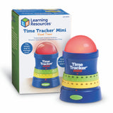 Learning Resources Time Tracker Mini, Visual and Auditory Timer for Kids with Adjustable Volume and Multiple Functions (Ages 3+)