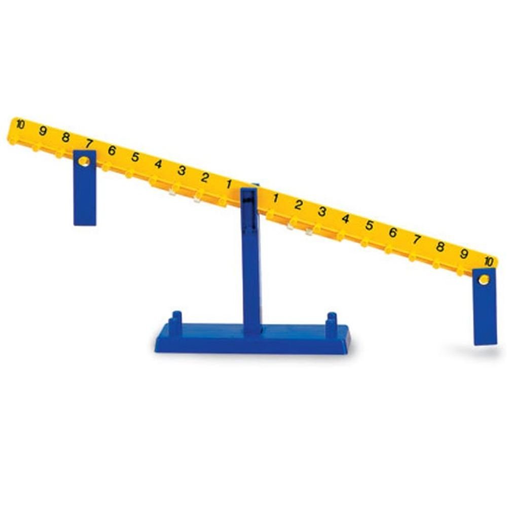 Learning Resources Maths Balance, Hands-On Number Operations & Algebra Learning Tool for Ages 6+