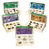 Learning Resources Complete Rock, Mineral & Fossil Collection, 57 Hand-Picked Specimens with Identification Chart & Activity Guide, Educational Geology Set for Kids Ages 8+