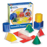 Learning Resources Folding Geometric Shapes, Set of 8, Ages 7+, Hands-On 3D Math Learning for Shapes & Symmetry