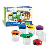 Learning Resources Jumbo Bug Jars (Box of 6), Magnifying Observation Jars with Air Vents for Hands-On Science Exploration, Ages 3+