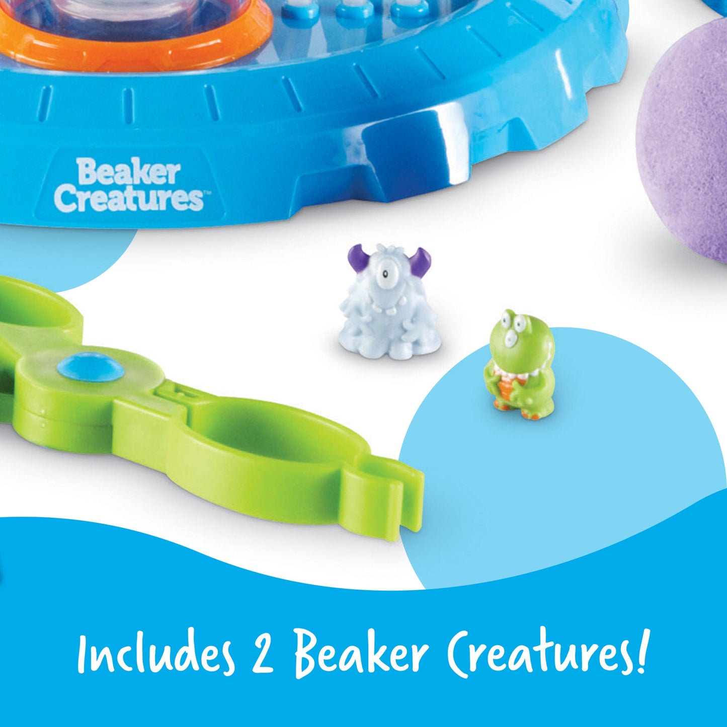 Learning Resources Beaker Creatures Liquid Reactor Super Lab Set, Scientific Exploration and Collectible Surprise Creatures, Ages 5+