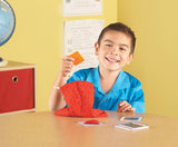 Learning Resources Teaching Tac-Tiles LER 9075, Tactile Learning Set for Early Development, Includes 20 Pieces, 10 Activity Cards, and Feely Bag for Sensory Play
