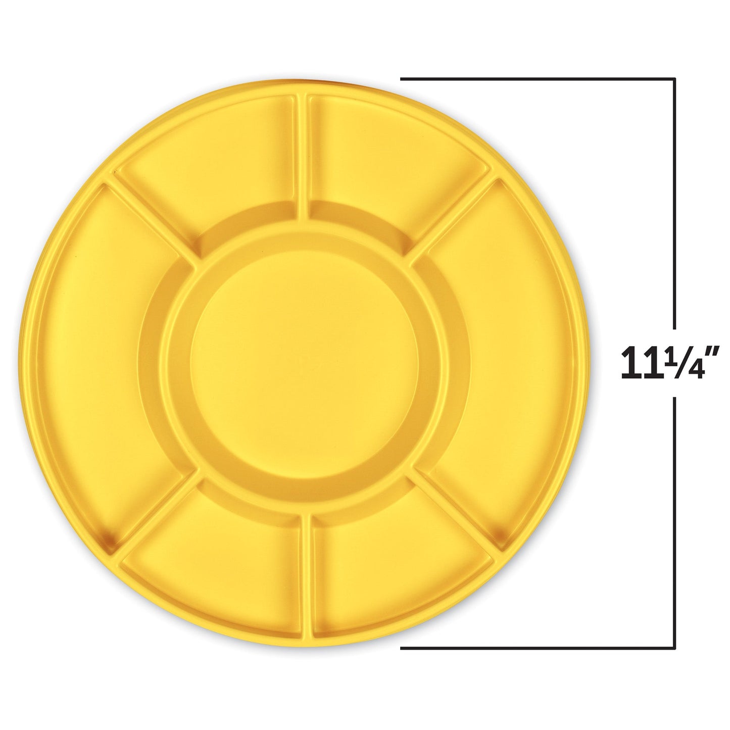 Learning Resources Circular Sorting Tray, 7-Compartment Plastic Tray for Sorting & Classifying, Ages 3+