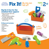 Learning Resources New Sprouts Fix It Tool Set Pretend Play Tools for Toddlers Ages 2 Plus