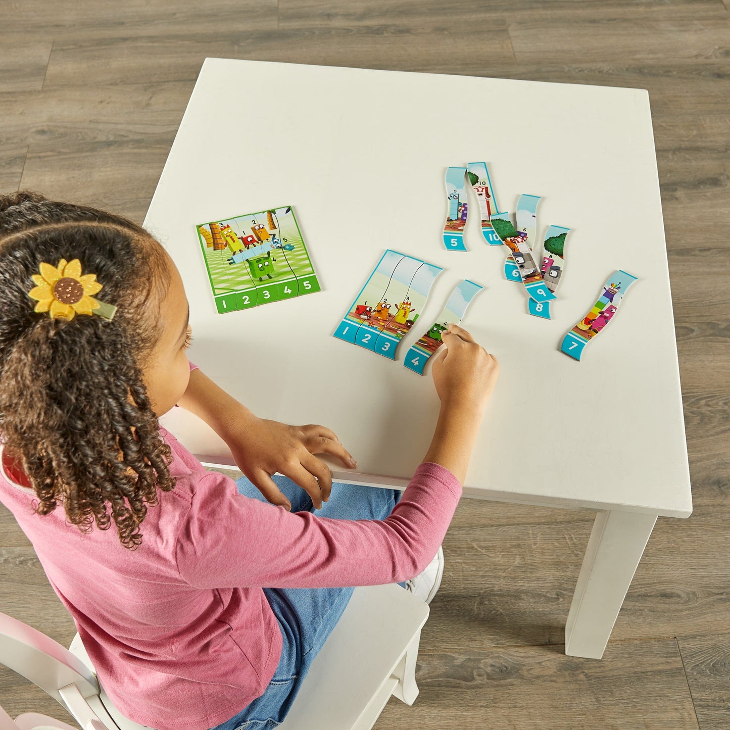 Learning Resources Numberblocks Sequencing Puzzle Set, Learn to Sequence Numbers 1 to 20, Educational Jigsaw Puzzles for Early Math Skills, Officially Licensed Learning Resources