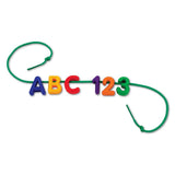 Learning Resources Uppercase Lacing Alphabet Set, Develops Letter Recognition and Fine Motor Skills for Early Learners